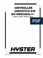 Controller Diagnostics S/N B219N02284L : E30HSD, E35HSD, E40HSD (B219)