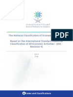 The National Classification of Economic Activities Aug-2019 Isic4