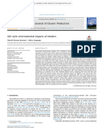 Life Cycle Environmental Impacts of Inhalers