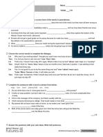 ODF5 Unit 3 Test