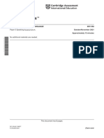 IGCSE Speaking Cards Set 2 0511 w21 RP 52