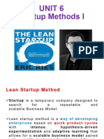 Unit 6 Startup Methods I