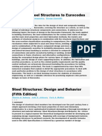 Design of Steel Structures To Eurocodes