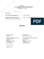 Amendment To Pending Application For 2GEN Ngso