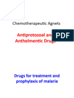 Antiprotozoal and Antihelmintic