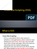 Cross Site Scripting XSS