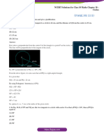 NCERT Solutions For Class 10 Maths Chapter 10 Circles Exercise 10.2