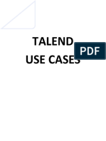 Talend Use Cases