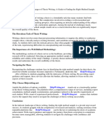 Thesis Method Sample