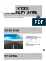 CE103-1 - 3. Design Criteria For Highways (DPWH DGCS)