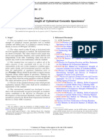 ASTM C 39 Standard Test Method For Compressive Strength of Cylindrical Concrete Specimens