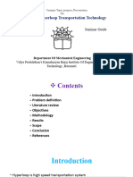 Hyperloop Transportation Technology