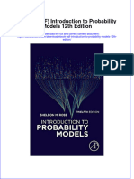 Ebook Ebook PDF Introduction To Probability Models 12Th Edition All Chapter PDF Docx Kindle