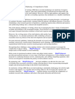 PHD Thesis On Retail Marketing PDF