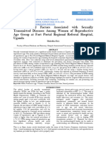 Prevalence and Factors Associated With Sexually Transmitted Diseases Among Women of Reproductive Age Group at Fort Portal Regional Referral Hospital, Uganda