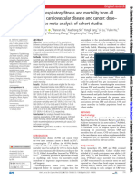 Aptidão Cardiorrespiratória e Mortalidade de Todos