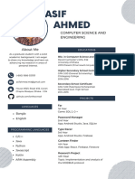 CV - Asif Ahmed