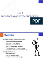 Lect4 - Interaction Design Process