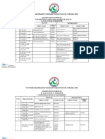 VI Semester Exam Date Sheet