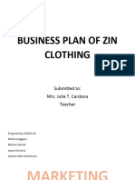 Business Plan Report