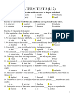 Mid-Term Test 3 (12) (Key)