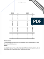 Biology: Paper 0610/01 Multiple Choice