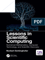 Vdoc - Pub - Lessons in Scientific Computing Numerical Mathematics Computer Technology and Scientific Discovery