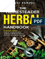 The Homesteader Herbal Handbook - Jenni Rempel