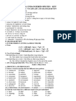 HANDOUT BT Anh 12 Thí Điểm Unit 6 - KEY