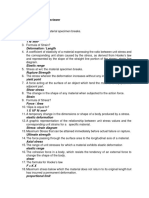 Strength of Materials Reviewer