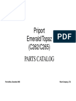 Priport Emerald/Topaz (C262/C265) : Parts Catalog