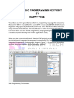 Visual Basic Programming Keypoint