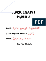 Mock1 Paper 4