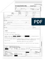 Milwaukee County Sheriff's Office's Crash Report