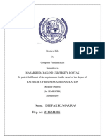 BBA-1st-PracticalFile Computer Fundamental