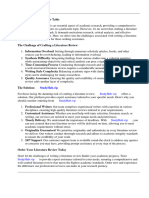 Sample Literature Review Table