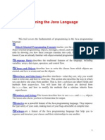 Learning The Java Language