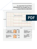 Slab Steel Calculation Excel Sheet - Zip