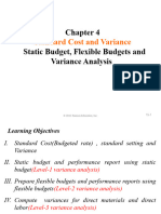 CMA II - Chapter 3, Flexible Budgets & Standards