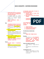 Business Finance Concepts Midterm Reviewer