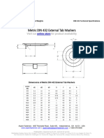 Metric DIN 432 Spec