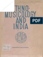 Ethnomusicology and India