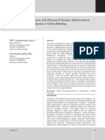 A Study On The Dimensions and Influence of Dynamic Determinants To Attain Customer E-Satisfaction in Online Retailing