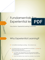 Fundamentals For Experiential Learning