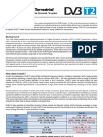 DVB-T2 Fact Sheet