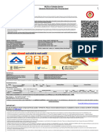 Irctcs E-Ticketing Service Electronic Reservation Slip (Personal User)