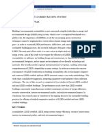 ASSESSING LEED AS A GREEN RATING SYSTEM Final Research