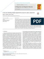 A Low-Cost Vibrating Sample Magnetometry Based On Audio Components