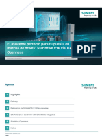 El Asistente Perfecto para Tu Puesta en Marcha de Drives Startdrive V16 Vía TIA Openness