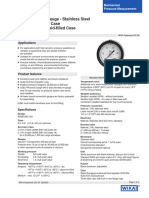 Wika Xsel Process Gauge Models 232.34 and 233.34 Datasheet